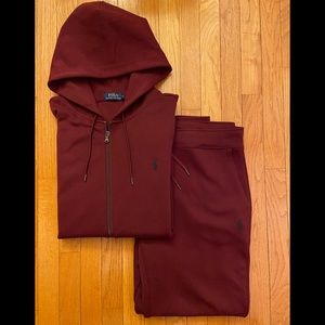 Polo Ralph Lauren Maroon Sweatsuit